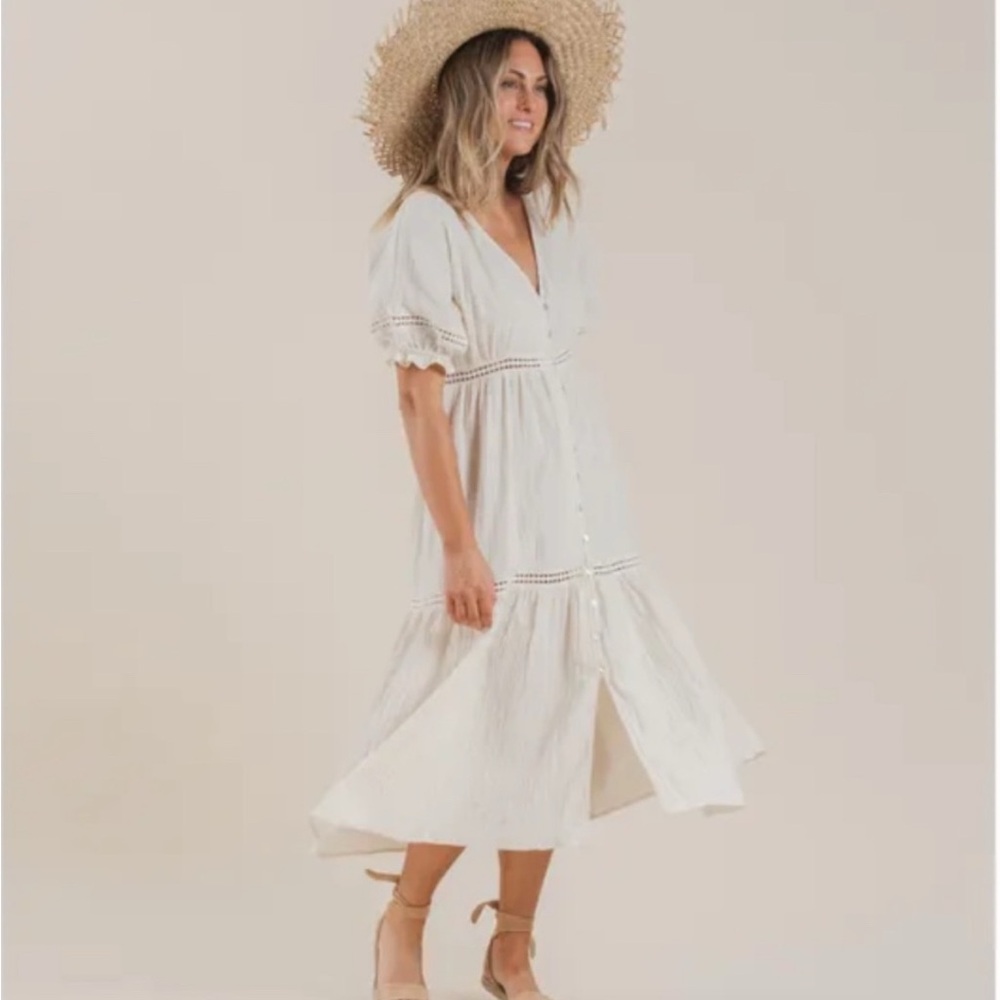 Rylee + Cru Mandi midi dress